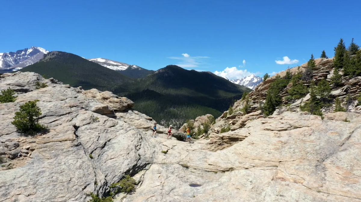 Athletes in Residence Explore Estes Park