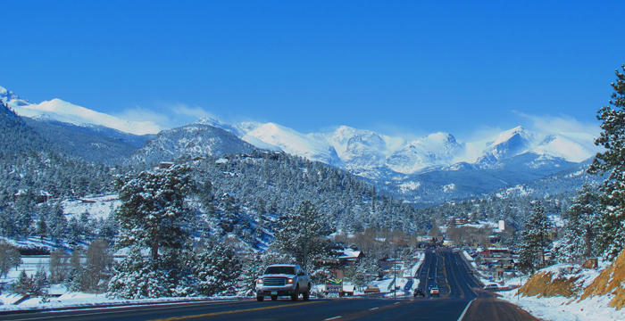 Best Scenic Winter Drives In Estes Park