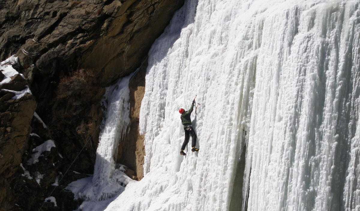 Estes Park Ice Climbing Rocky Mountain National Park