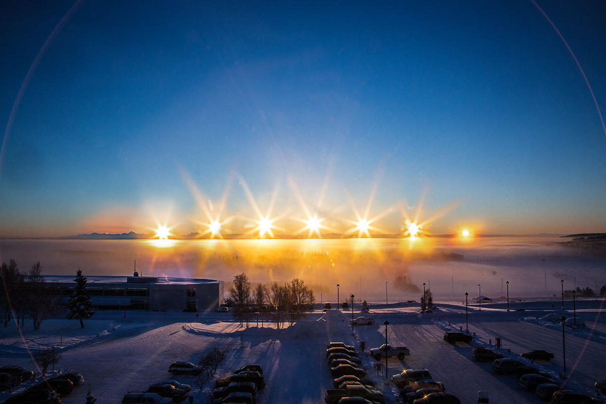Here's What Winter Solstice Looks Like in Fairbanks, Alaska