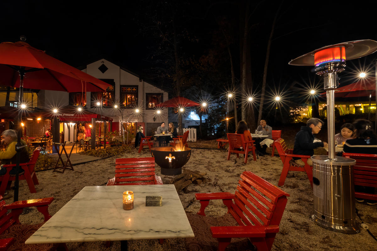 Restaurants near me with heated outdoor seating new arrivals