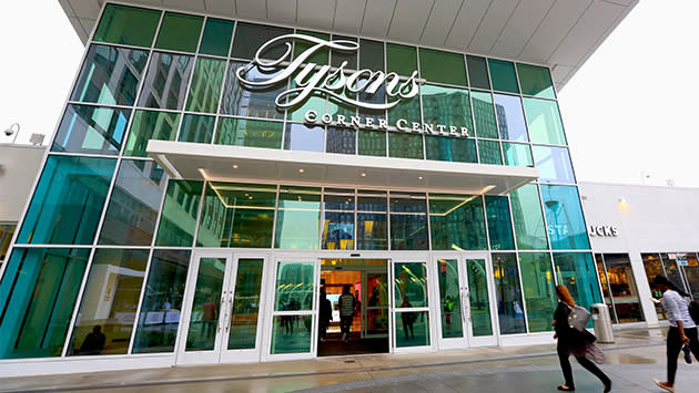 Tysons Galleria is one of the best places to shop in Washington