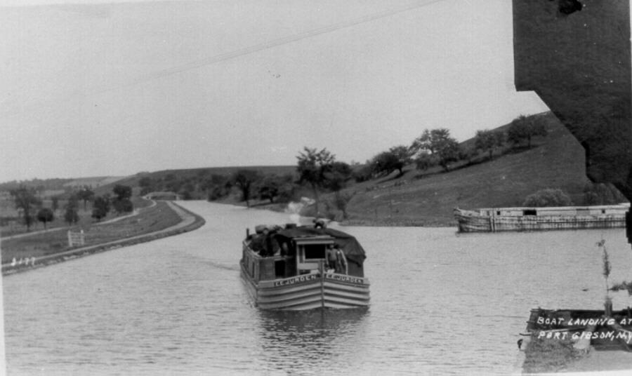 Historic Port Gibson in the Finger Lakes Ontario County Towns