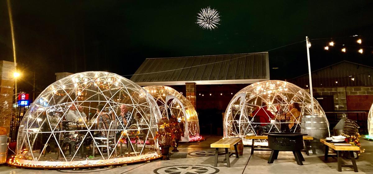 Igloo best sale seating restaurants