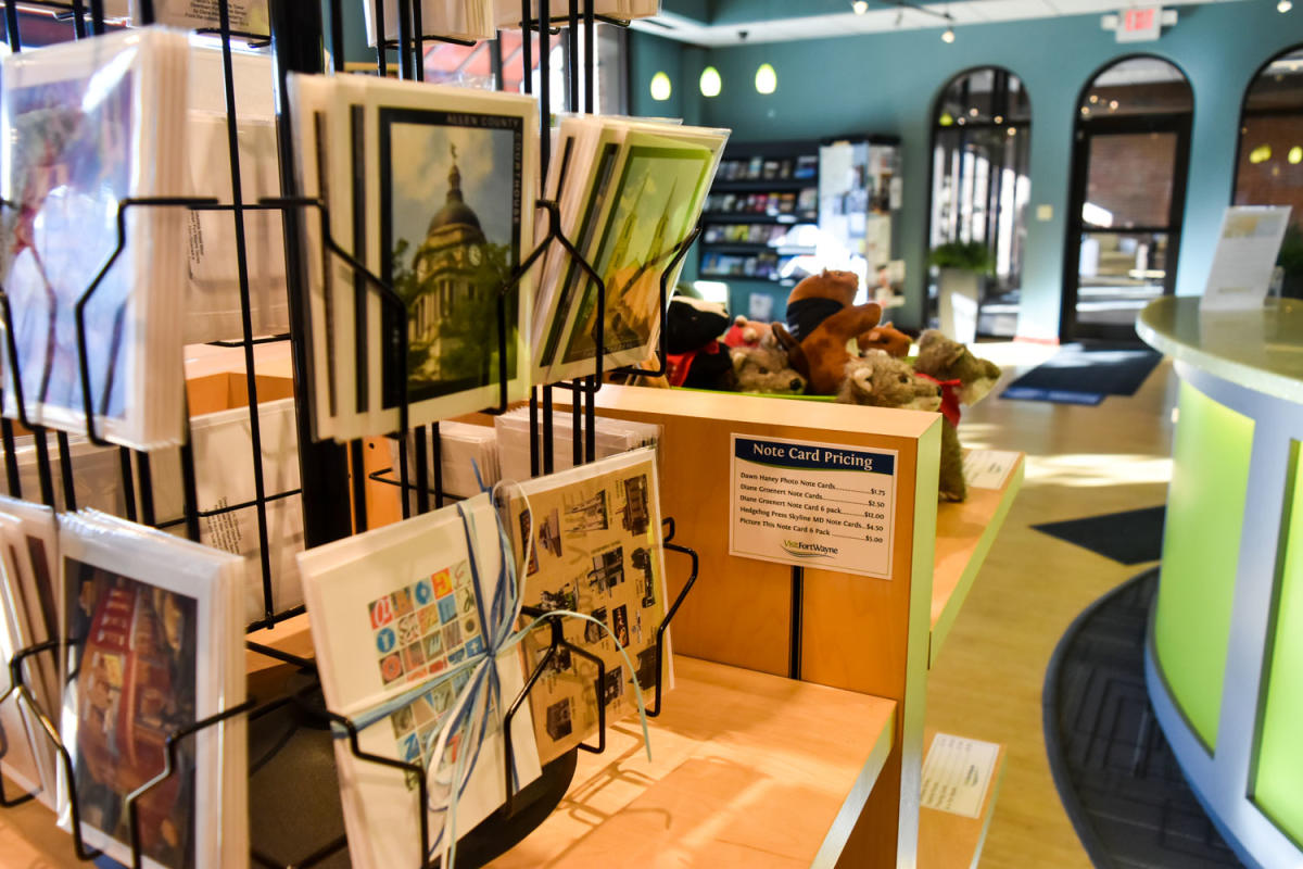 The Latest Holiday Gifts at the Fort Wayne Visitors Center