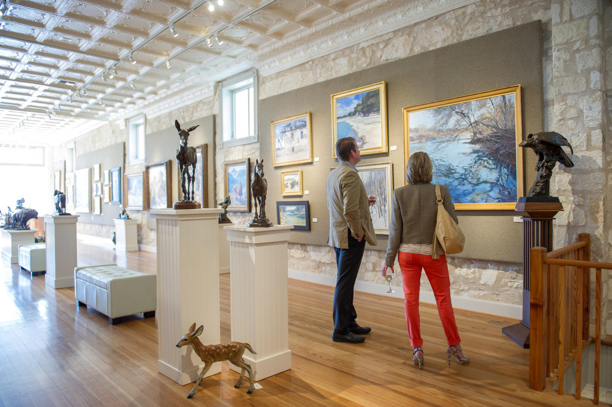 Fredericksburg TX Art Galleries, Openings and Events