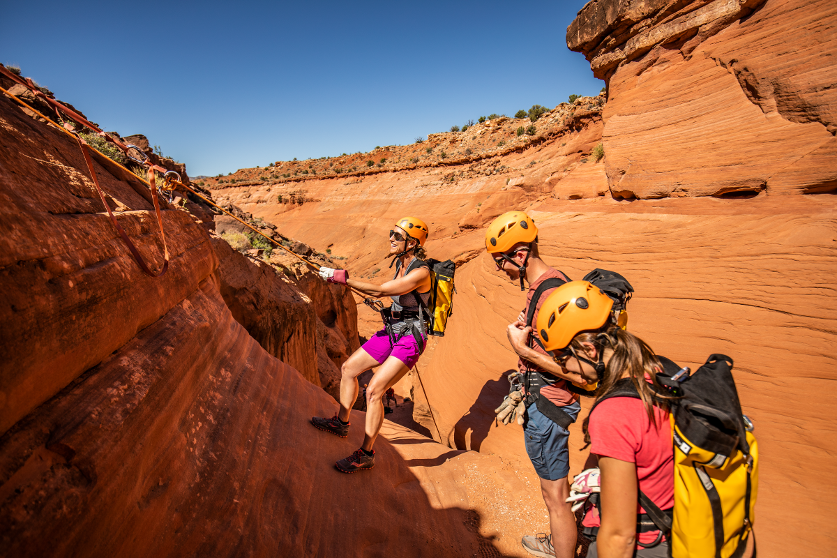 Slot Canyon Canyoneering Bryce Canyon Country