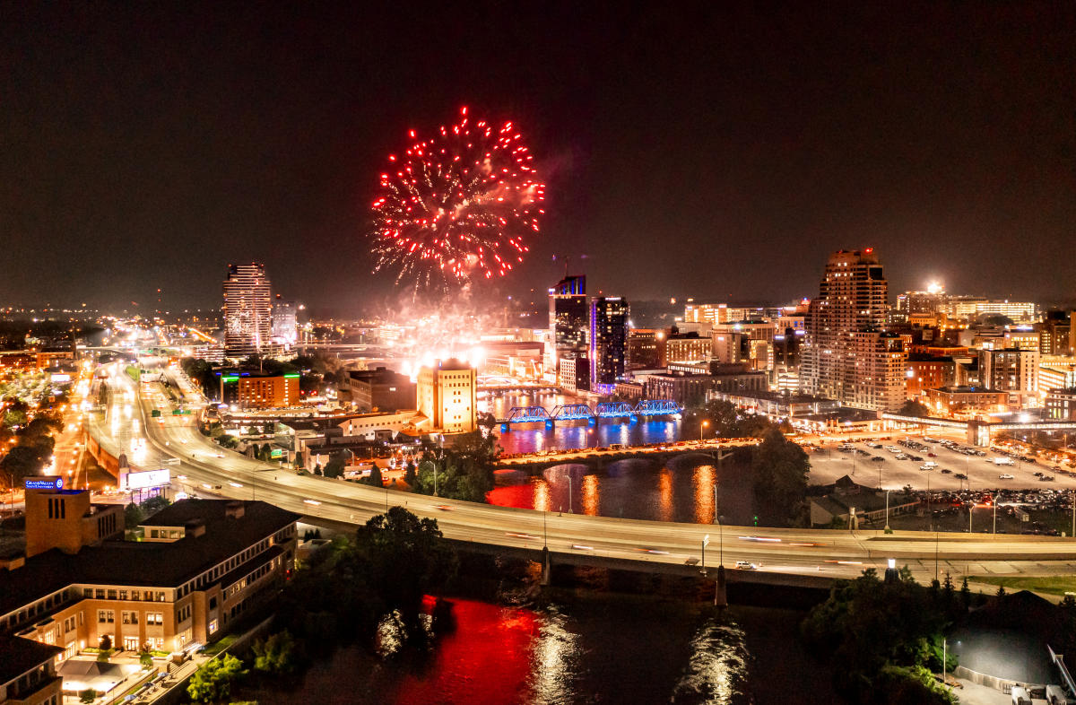 Fourth of July in Grand Rapids Fireworks, Parades, Events