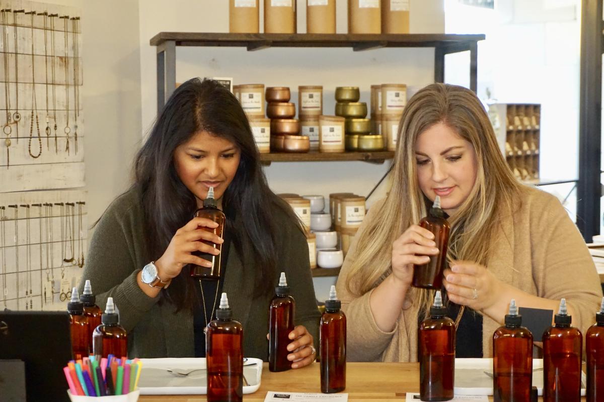 Classes & at Grand Rapids Wax Poetic Candle Bar