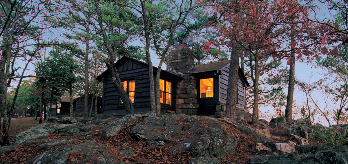 Places To Stay Cabins & Cottages Green Country Oklahoma