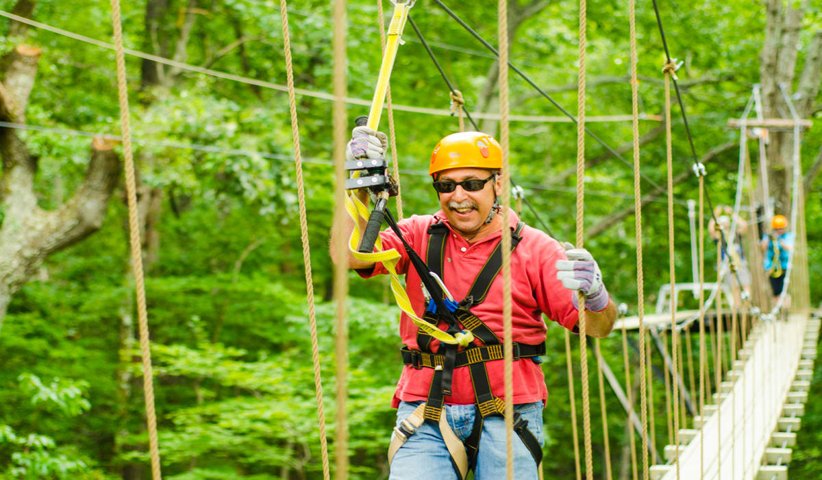 Ziplining VisitGreenvilleSC