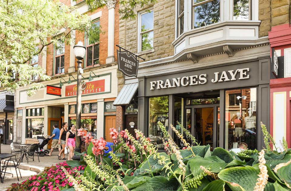 An overnight trip to downtown Holland, Michigan