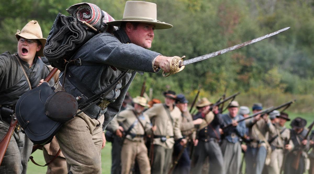 Van Raalte Farm Civil War Muster