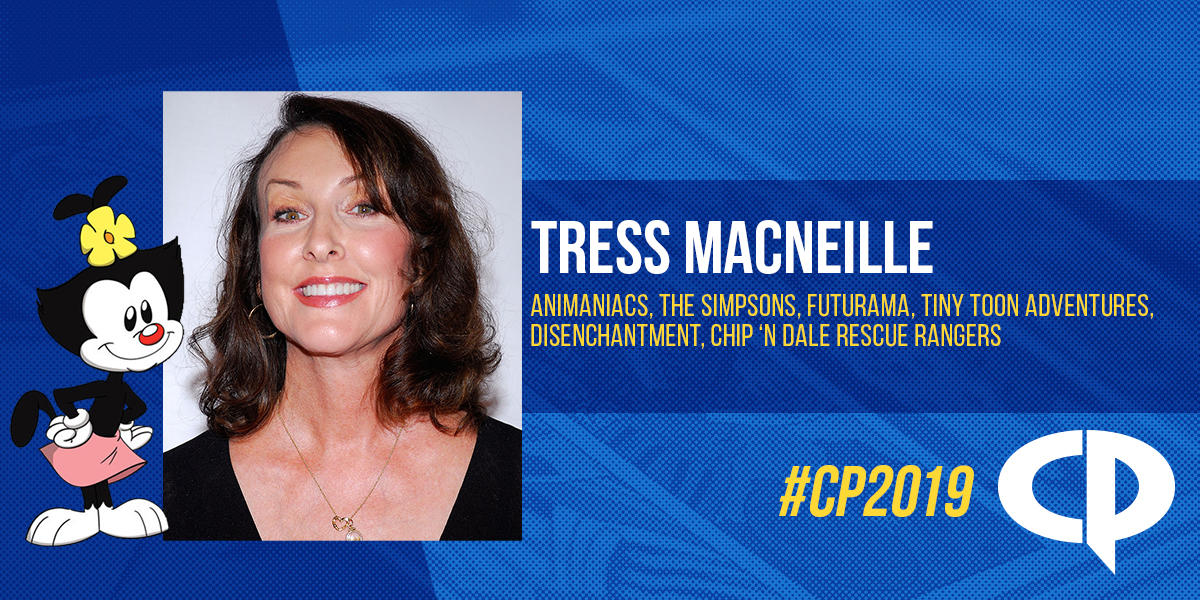 CP2019 Voice Actor Guest Tress MacNeille Animaniacs, The Simpsons