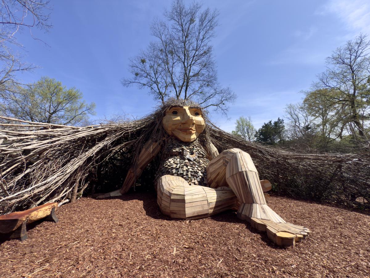 Thomas Dambo's Troll Garden Coming to Huntsville Botanical Garden