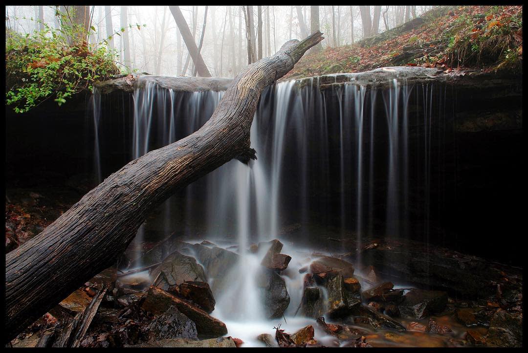 O'shaughnessy Falls Troll Falls Kananaskis Ab / We stopped here on