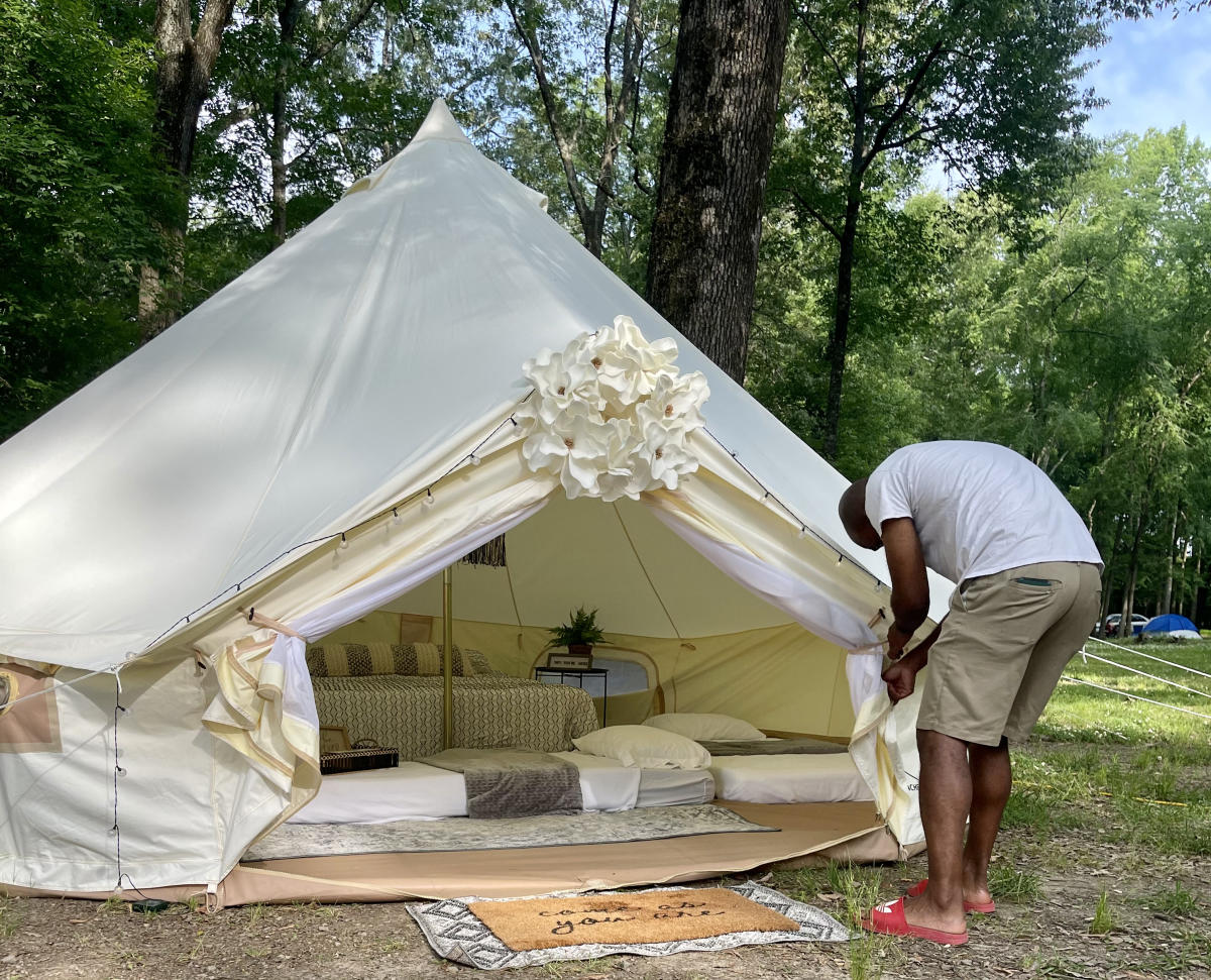 Guide To Glamping In Huntsville Wild Honey Tent Company