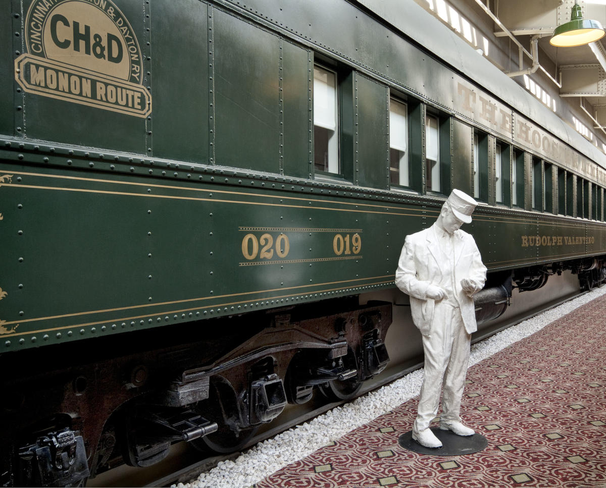 Find a Unique Sleep in A Historic Train Car Hotel Room at This Indy Hotel