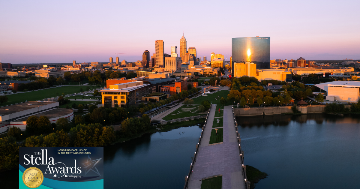 Visit Indy Receives Gold Medal Stella Award from Northstar Meetings Group