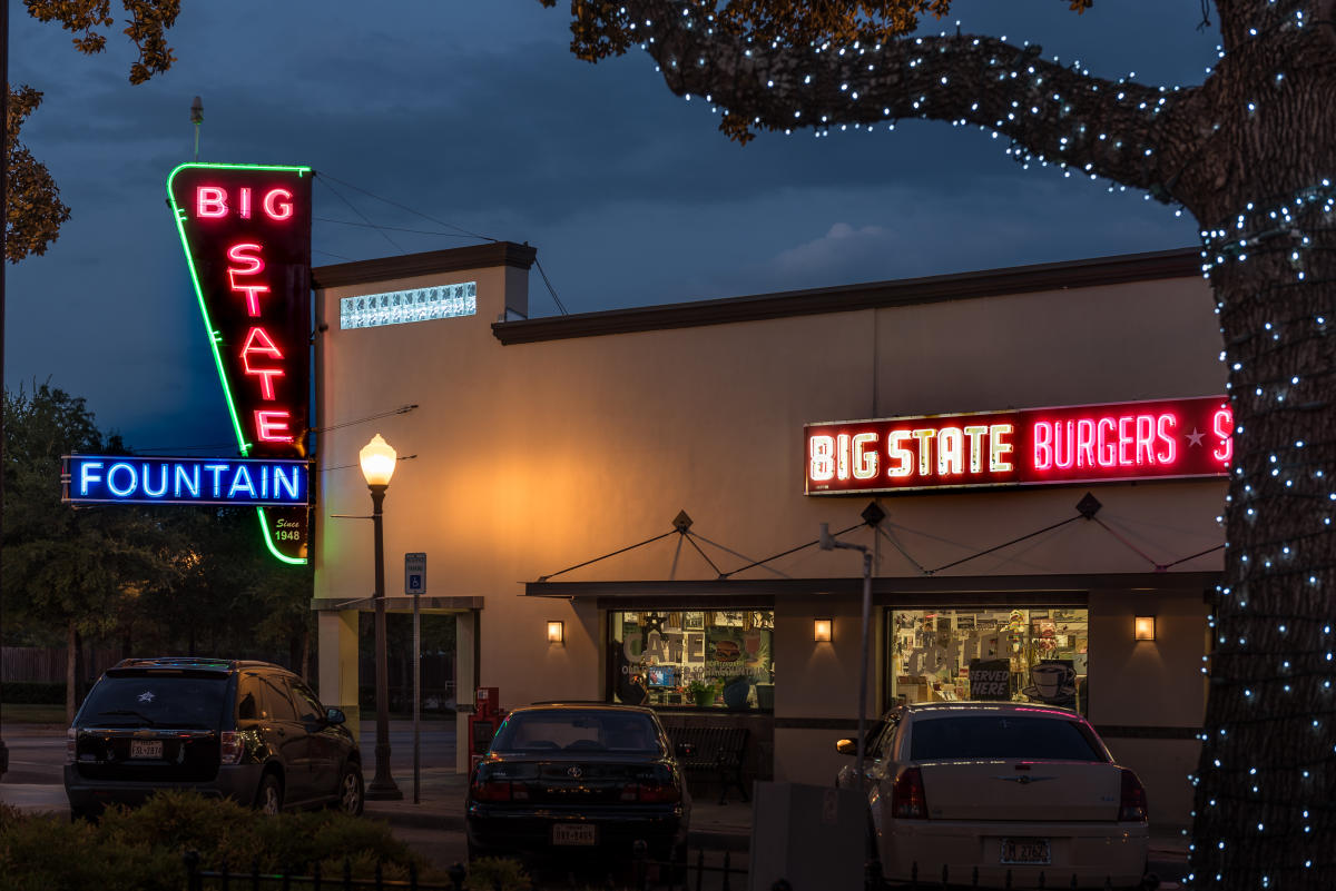 Big State Fountain Grill Explore Downtown Irving Texas