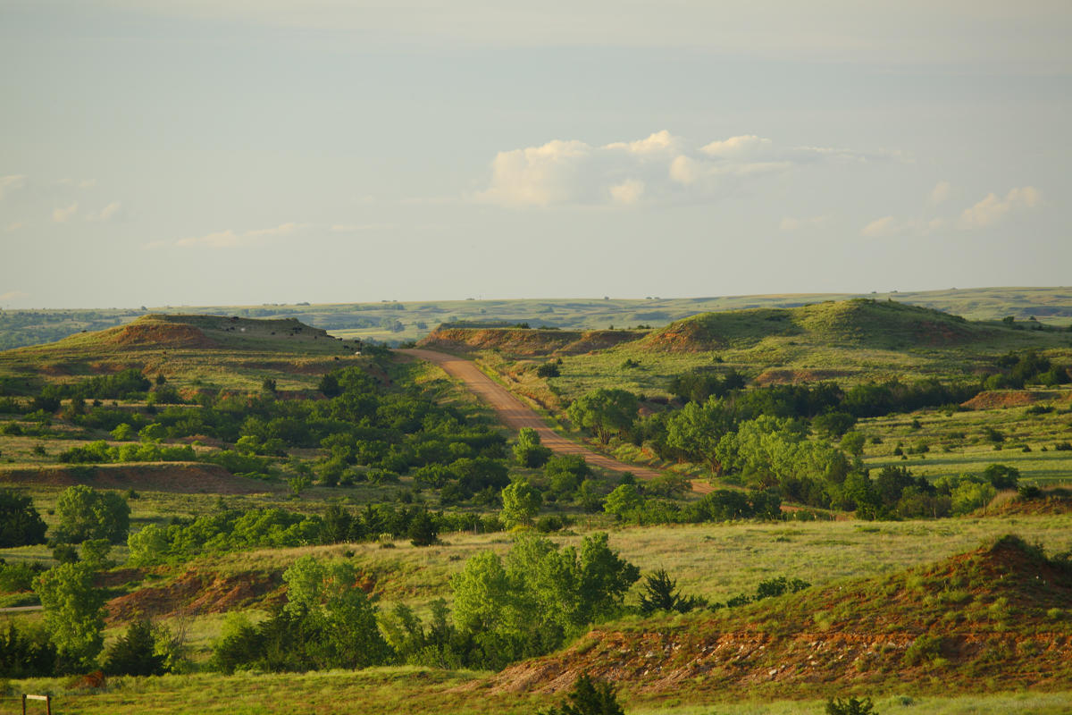 The Gypsum Hills Attractions & Scenic Byways in Kansas