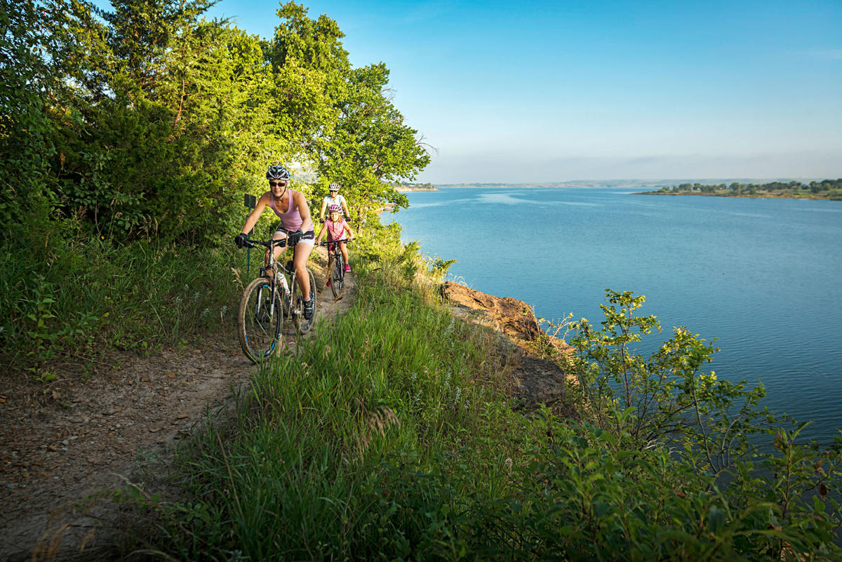 Clinton lake best sale mountain bike trails