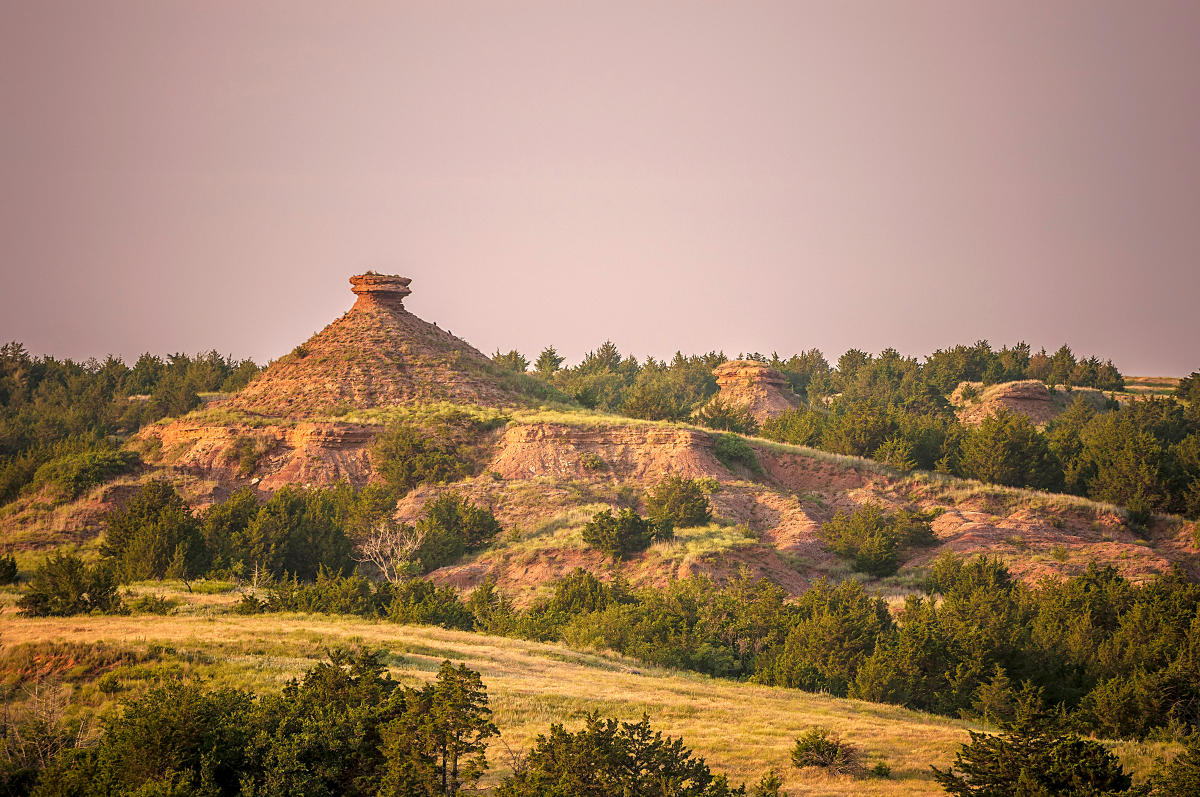 The Gypsum Hills Attractions & Scenic Byways in Kansas