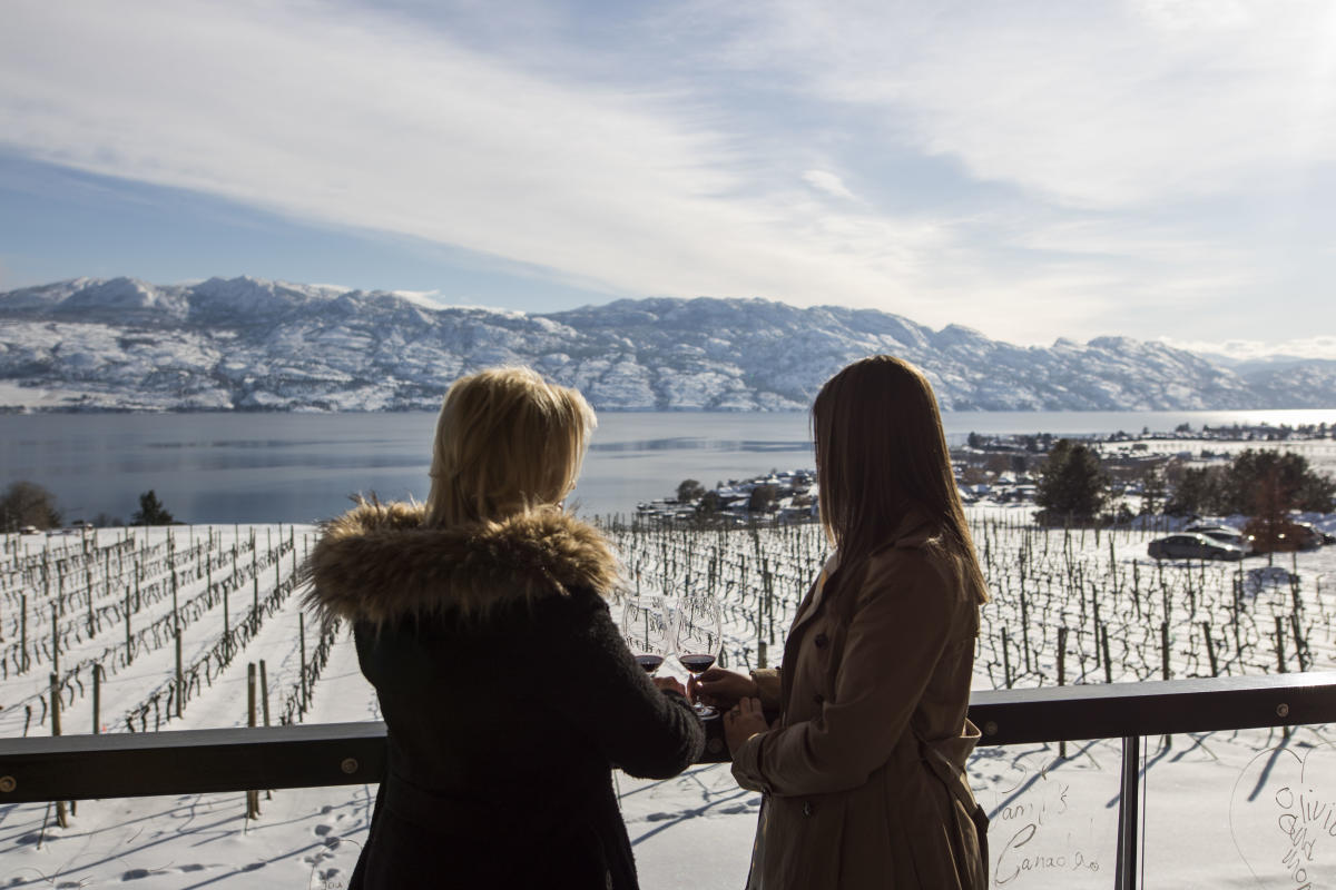 Kelowna Wine Country Winter Wineries Ice Wine Wine Tasting