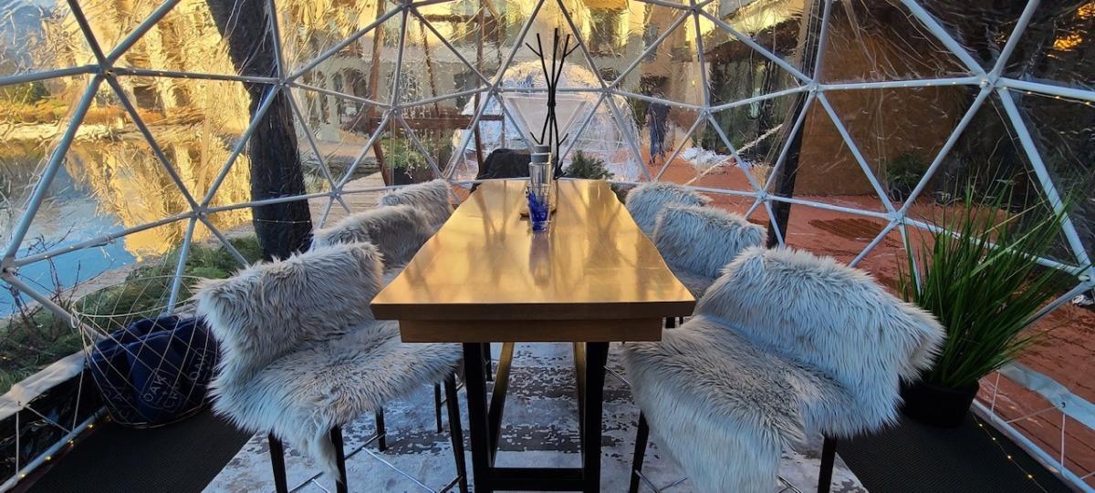 Kelowna Restaurants with Cold Weather Equipped Patios