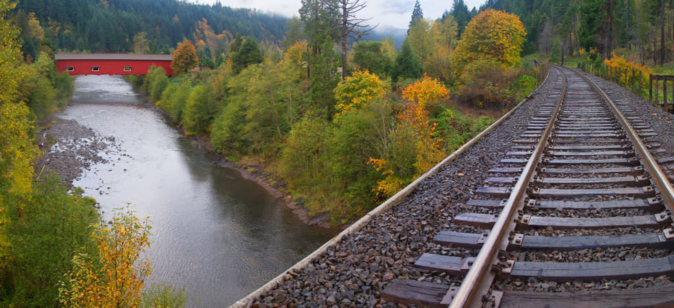 Office Covered Bridge | Westfir Covered Bridge | Eugene ...