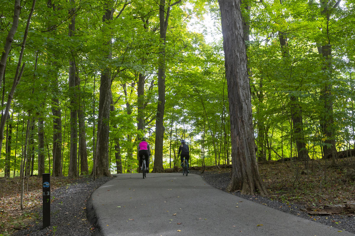Lansing River Trail, Grand River, Parks