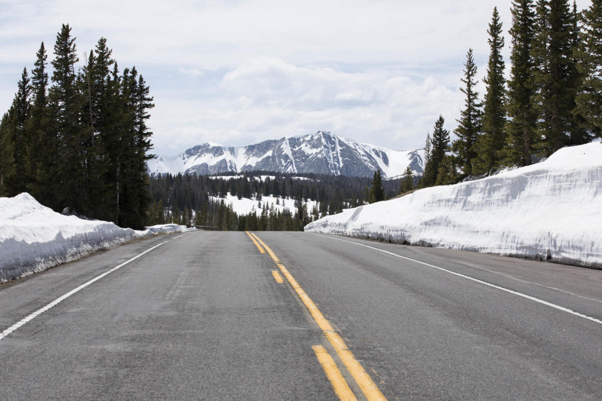 Snowy Range Byway Spring Scenic Drive Visit Laramie