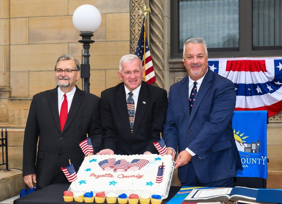 FAYETTE COUNTY MARKS 240 YEARS WITH CELEBRATION