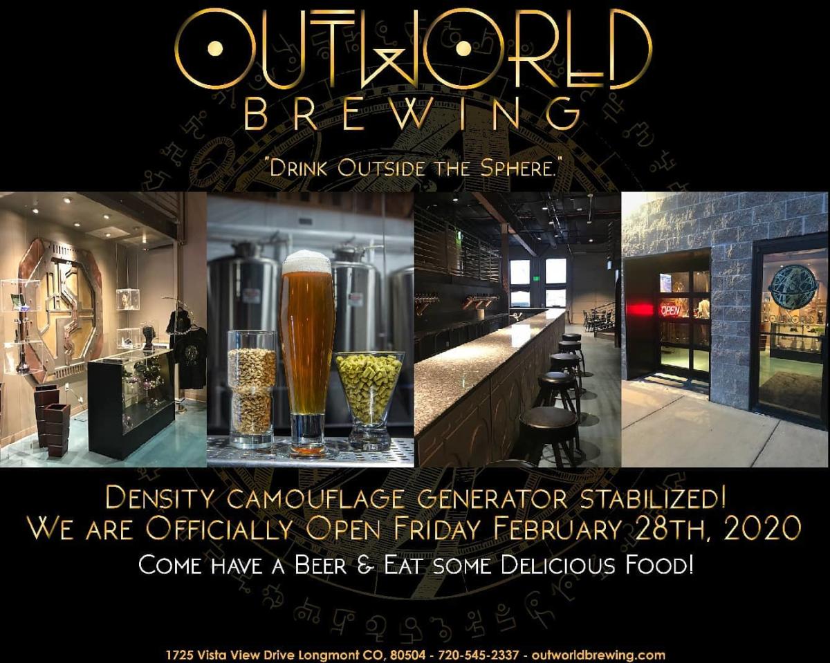 Outworld Brewing Set to Open in Longmont, Colorado
