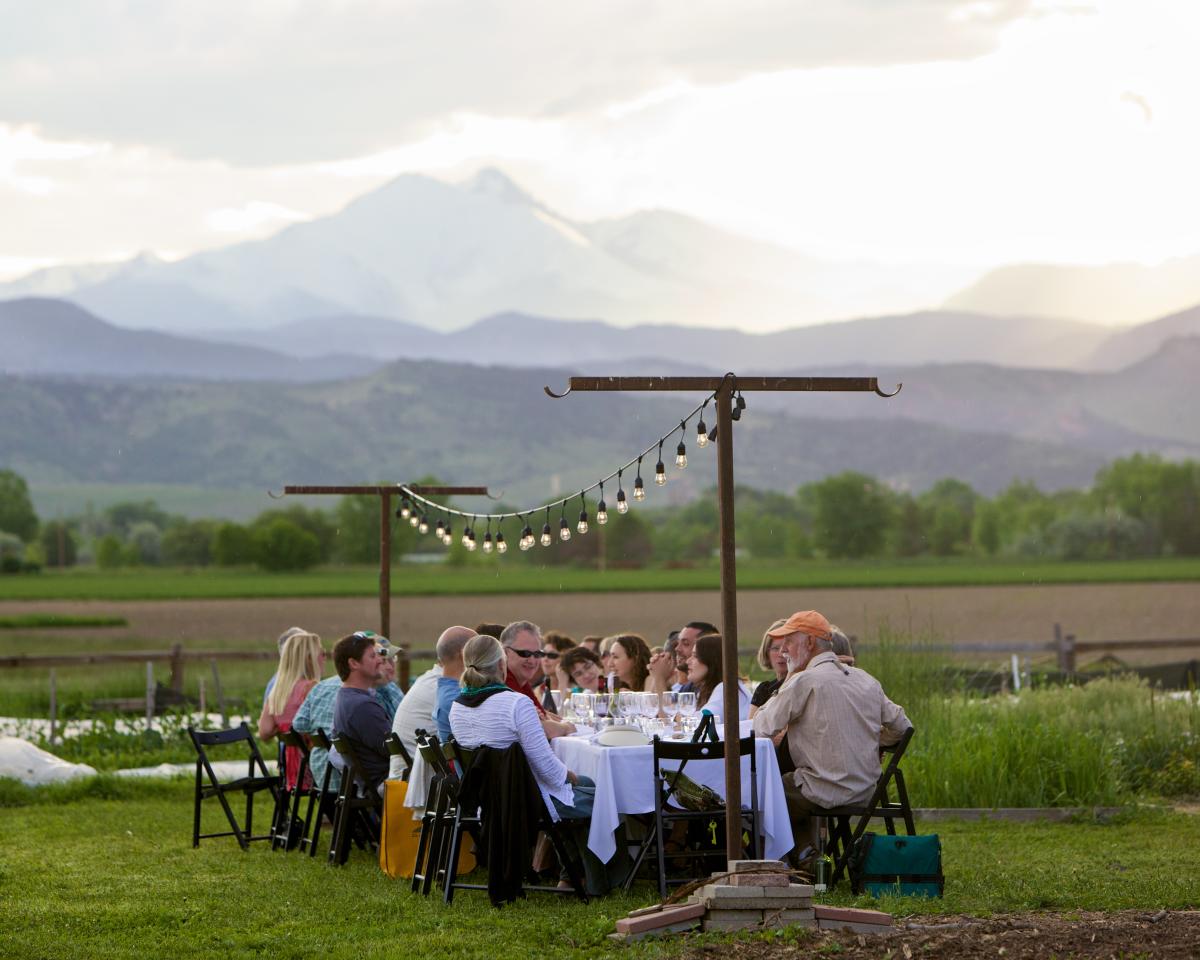Enjoy a Farm Dinner in Longmont, Colorado