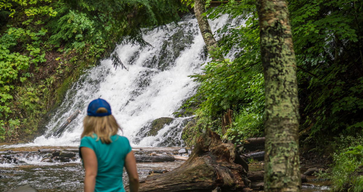 Marquette County Waterfall Map