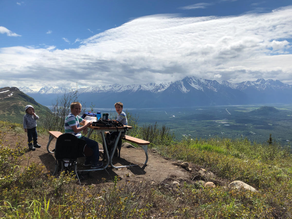 MatSu Valley Lazy Mountain Trail in Palmer, Alaska