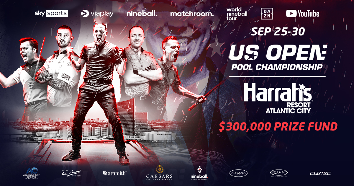 2023 US OPEN POOL CHAMPIONSHIP TICKETS ON GENERAL SALE NOW
