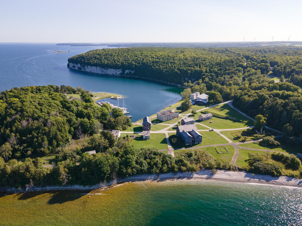 Fayette Historic State Park Townsite Upper Peninsula