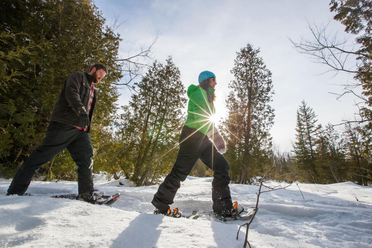 Winter Activities in Minneapolis Northwest Snowshoeing