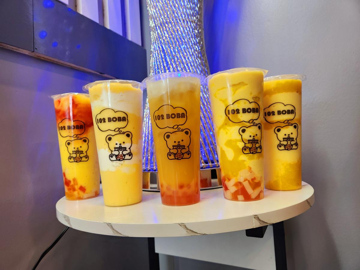 102 Boba Mixes Up 42 Drinks With Fresh Ingredients