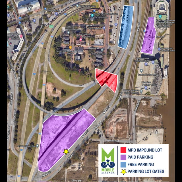 mardi gras galveston parking