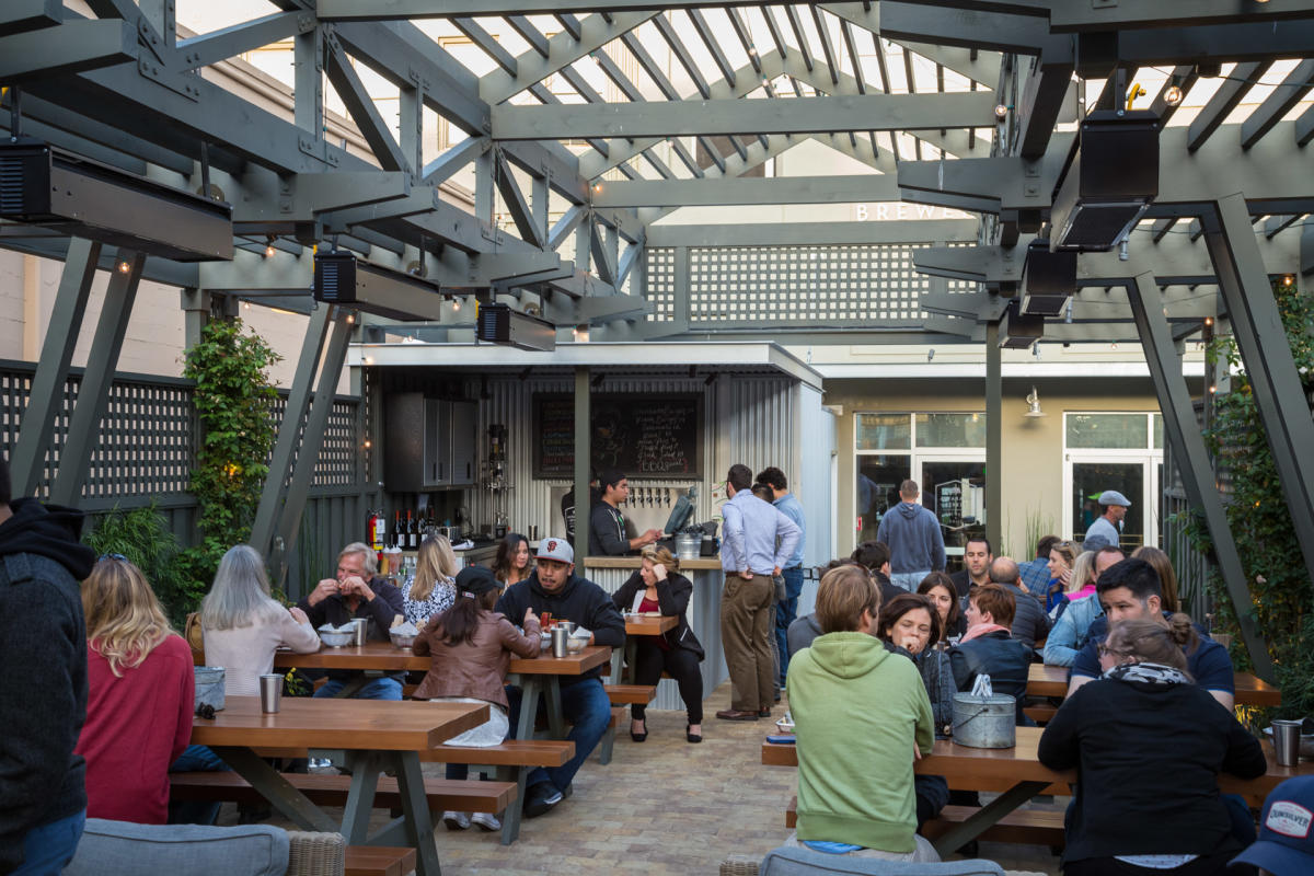 4 Reasons To Spend Summer Evenings At The New Alvarado Street Brewery Grill Beer Garden
