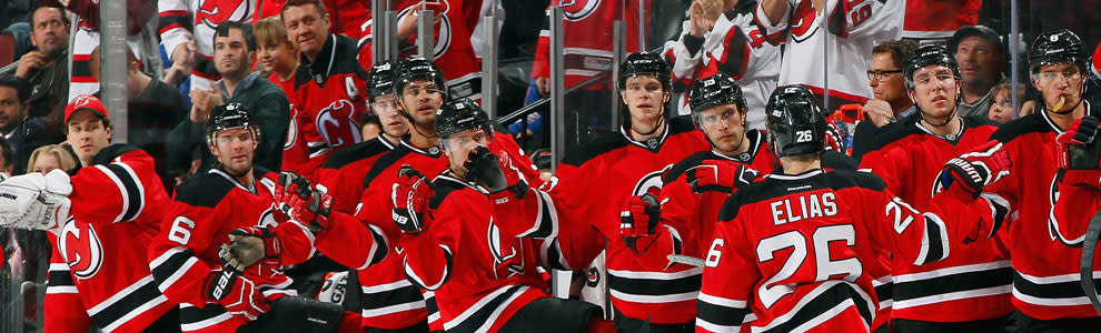 Official new Jersey Devils National Hockey League Starter Arch
