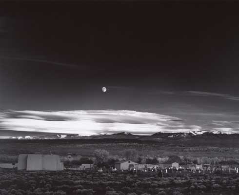 Ansel Adams's Moonrise, Hernandez, Is a Picture of Home