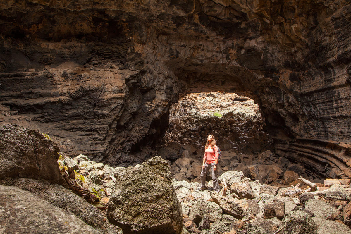 Hiking Big Skylight Cave