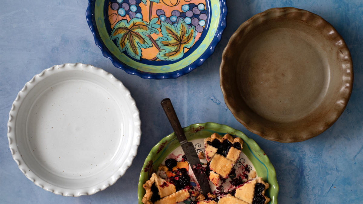 Pie Pan - Dinnerware - Handmade Pottery - Mountain Arts Pottery