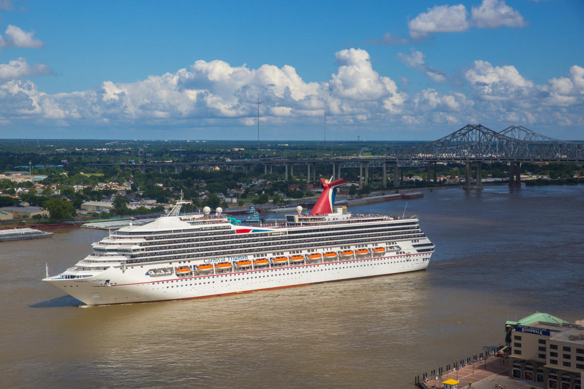cruise leaving new orleans today