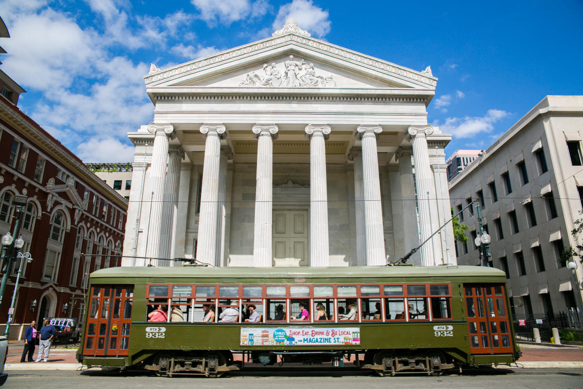 Architecture of CBD Downtown New Orleans