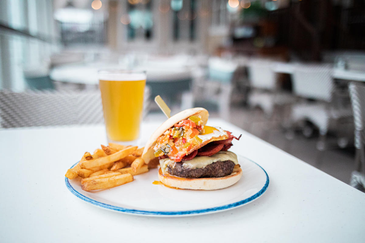 Gina Marie The Mooring Seafood Kitchen & Bar Newport Burger Bender 2024